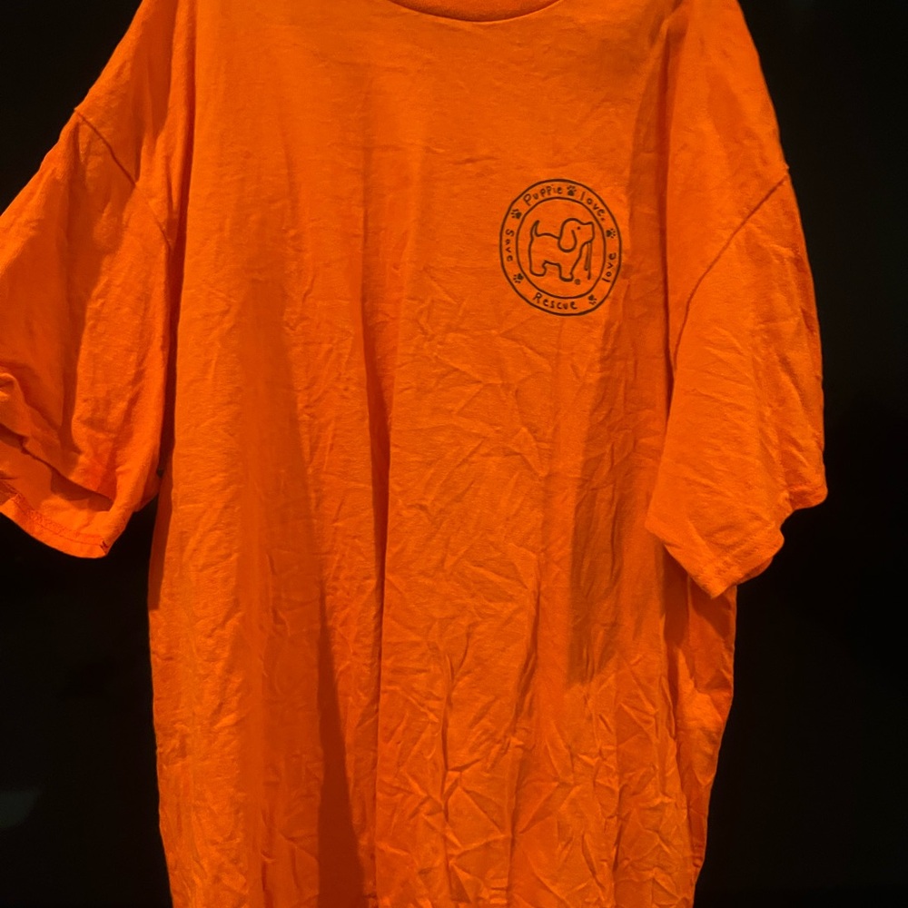 Bright Orange Short Sleeve Tee